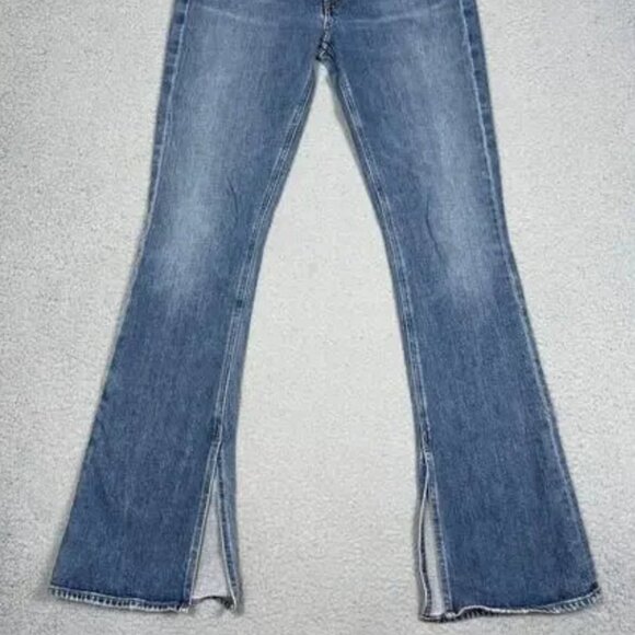 Citizens of Humanity Georgia High Rise Bootcut Slit / Split Hem Size 26 - Picture 5 of 8